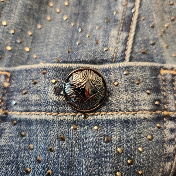 WHITE HOUSE BLACK MARKET LIMITED EDITION EMBELLISHED DENIM JACKET NEW W TAGS 4 - Picture 12 of 16